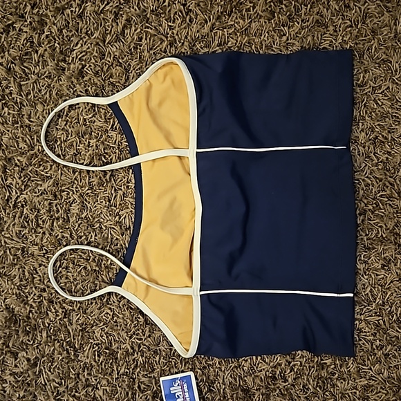 NWT Nike Midkini Swim Top Size 14 - Picture 2 of 4